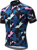 Coconut Ropamo CR Mens Cycling Jersey Short Sleeve Road Bike Shirt with 3+1 Zipper Pockets Breathable Quick Dry Sporting Goods > Outdoor Recreation > Cycling > Cycling Apparel & Accessories Coconut Ropamo 2039 Small 