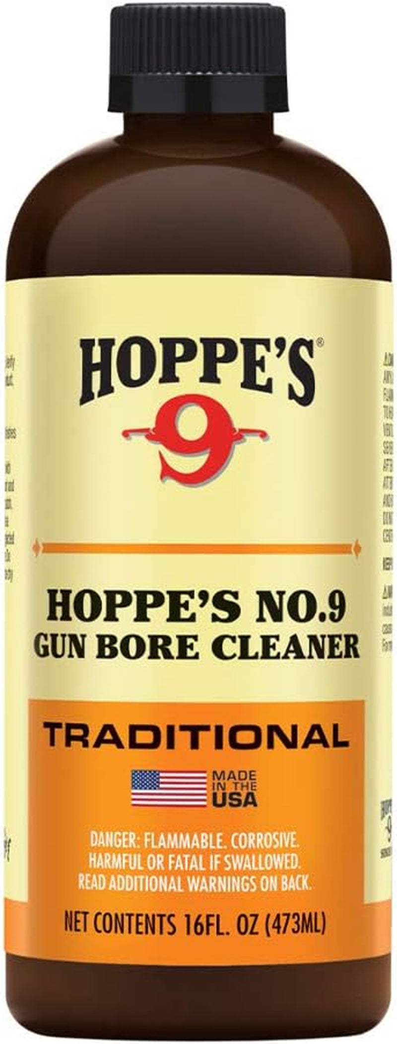 Hoppe'S No. 9 Gun Bore Cleaner, 16 Oz. Bottle (Packaging May Vary) Sporting Goods > Outdoor Recreation > Fishing > Fishing Rods Hoppe's   