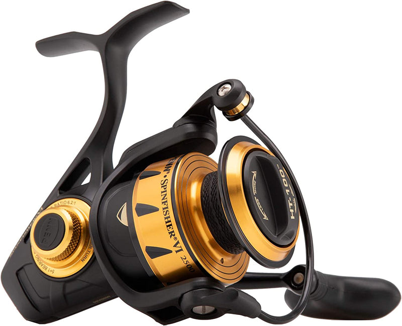 Penn Spinfisher VI Spinning Fishing Reel Sporting Goods > Outdoor Recreation > Fishing > Fishing Reels Pure Fishing Rods & Combos Spinfisher Vi 2500 
