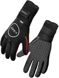 ZONE3 Neoprene Heat-Tech Warmth Swim Gloves Sporting Goods > Outdoor Recreation > Boating & Water Sports > Swimming > Swim Gloves ZONE3 Black/Red X-Large 
