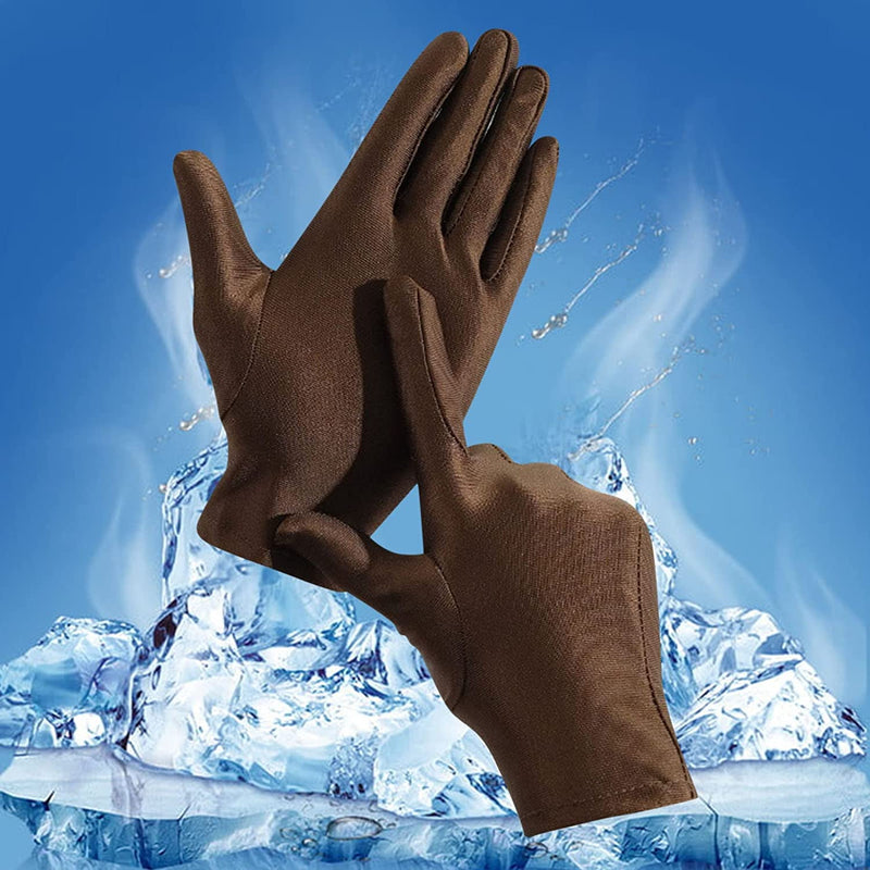 Mittens for Women Cold Weather Heated Winter Unisex Ice Sensation Sunscreen Gloves Ice Gloves Mittens Men Winter Warm Sporting Goods > Outdoor Recreation > Boating & Water Sports > Swimming > Swim Gloves Bmisegm   