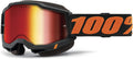 100% Accuri 2 Snowmobile Anti-Fog Goggles - Powersport Racing Protective Eyewear Sporting Goods > Outdoor Recreation > Cycling > Cycling Apparel & Accessories 100% Chicago Mirror Red Lens 