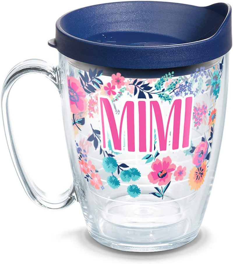 Tervis Made in USA Double Walled Dainty Floral Mother'S Day Insulated Tumbler Cup Keeps Drinks Cold & Hot, 16Oz, Gigi Home & Garden > Kitchen & Dining > Tableware > Drinkware Tervis Mimi 16oz Mug 