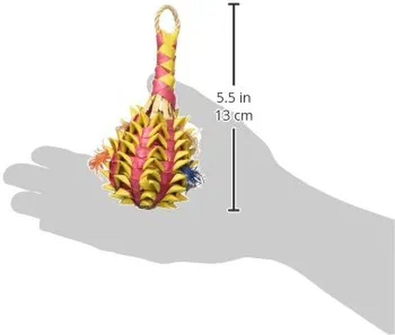 Planet Pleasures Pineapple Foraging Toy, Small Animals & Pet Supplies > Pet Supplies > Bird Supplies > Bird Toys Planet Pleasures   
