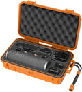 Smatree 10.2L Hard Waterproof Case Bag Compatible with DJI Osmo Pocket 2/DJI Osmo Pocket Camera, Extension Rod, Charging Case, Wireless Module and Accessories Sporting Goods > Outdoor Recreation > Fishing > Fishing Rods Smatree Small-Orange  