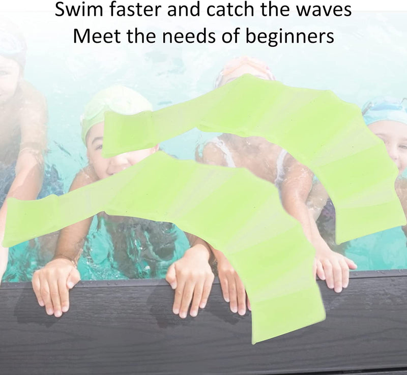 Shanrya Swimming Hand Gloves, Swimming Finger Webbed Gloves Elastic Comfortable Foldable for Swimming Beginner Sporting Goods > Outdoor Recreation > Boating & Water Sports > Swimming > Swim Gloves Shanrya   