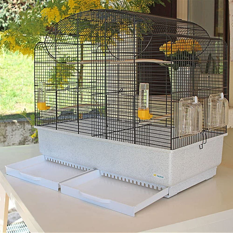 Ferplast Canaries and Exotic Birds Cage Canto, Breeding and Reproduction Cage with Partition and Accessories Animals & Pet Supplies > Pet Supplies > Bird Supplies > Bird Cages & Stands Ferplast   