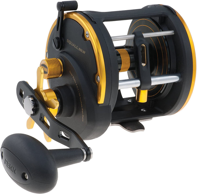 PENN Squall II Level Wind Conventional Fishing Reel Sporting Goods > Outdoor Recreation > Fishing > Fishing Reels Pure Fishing Squall Level Wind 20LW 