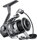 TRUSCEND Spinning Reel, Aviation Metal Materials Body, Industrial Durable-Strength, High Speed & Stability, Ultra-Light & Powerful, Smoother & Durable, Saltwater & Freshwater Sporting Goods > Outdoor Recreation > Fishing > Fishing Reels TRUSCEND B2--6000-Black  