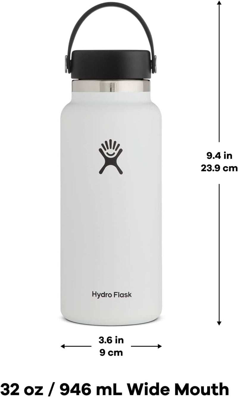 Hydro Flask Wide Mouth Bottle with Flex Cap Sporting Goods > Outdoor Recreation > Winter Sports & Activities Hydro Flask   
