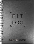 Cossac Fitness Journal & Workout Planner - Designed by Experts Gym Notebook, Workout Tracker,Exercise Log Book for Men Women Sporting Goods > Outdoor Recreation > Winter Sports & Activities Cossac Black  