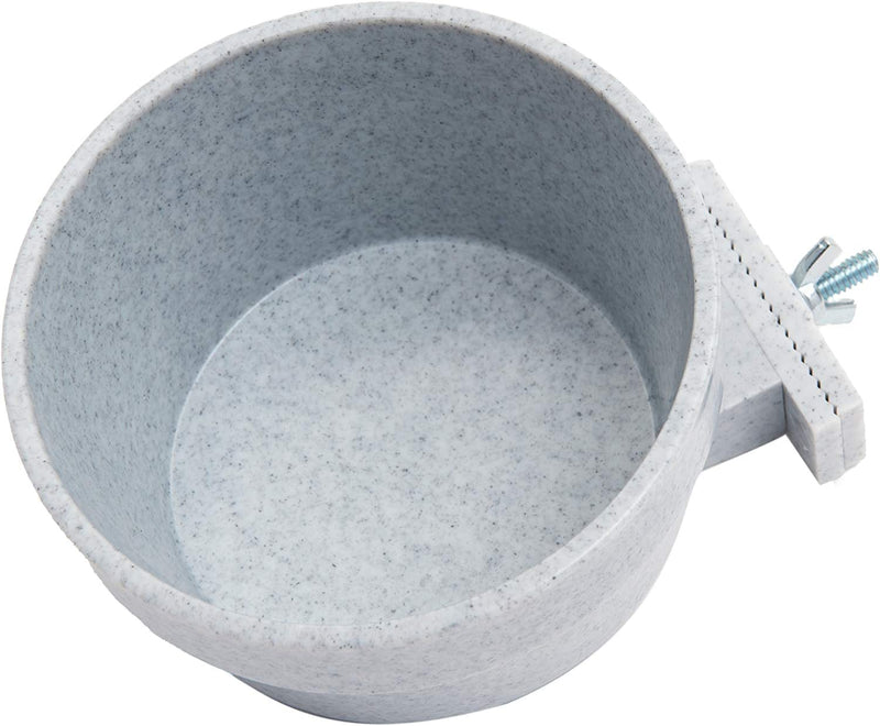 Lixit Quick Lock Cage Bowls for Small Animals and Birds. (10Oz, Granite) Animals & Pet Supplies > Pet Supplies > Bird Supplies > Bird Cage Accessories > Bird Cage Food & Water Dishes Lixit Animal Care Granite 20oz 