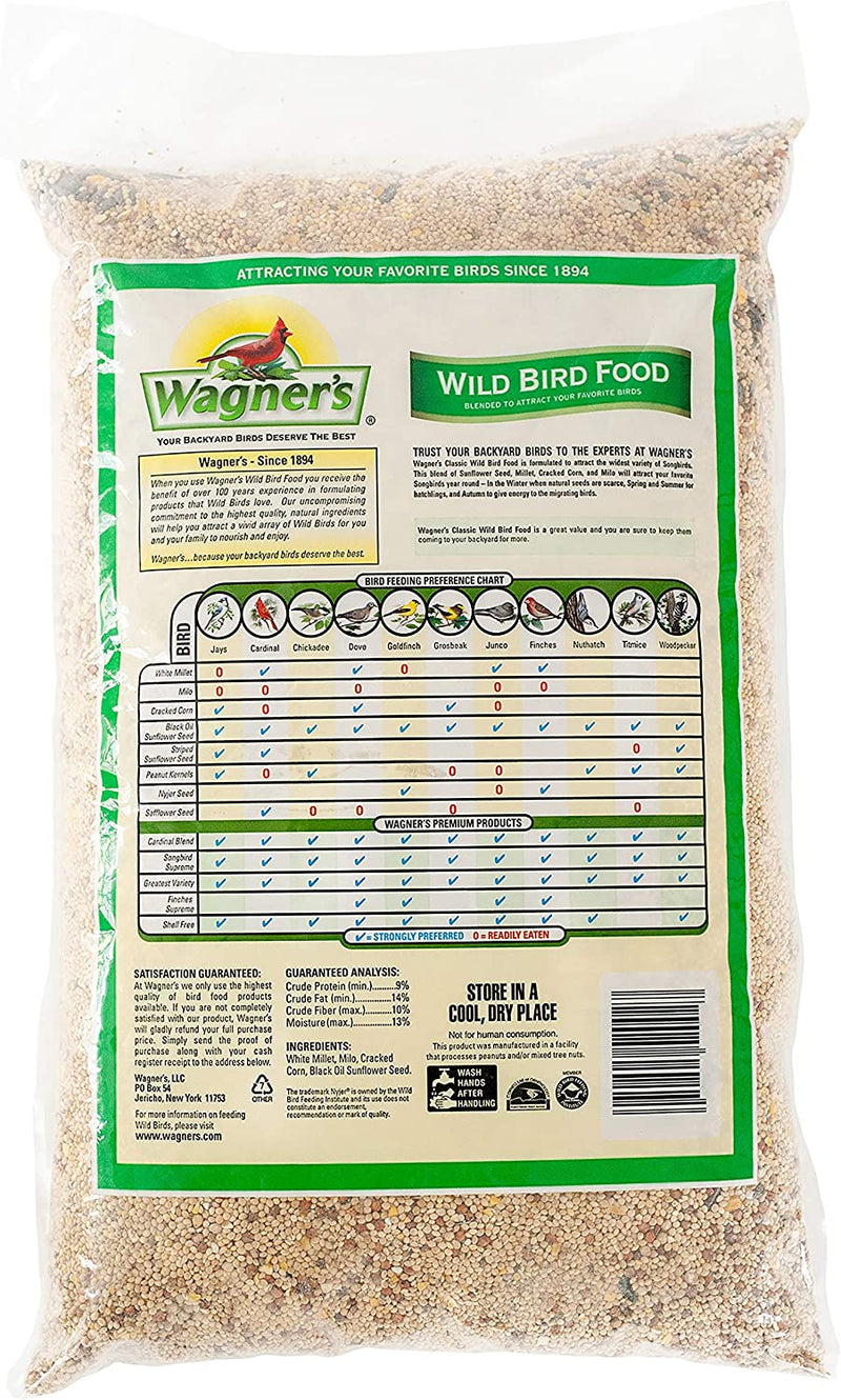 Wagner'S 52003 Classic Blend Wild Bird Food, 6-Pound Bag Animals & Pet Supplies > Pet Supplies > Bird Supplies > Bird Food Wagner's   