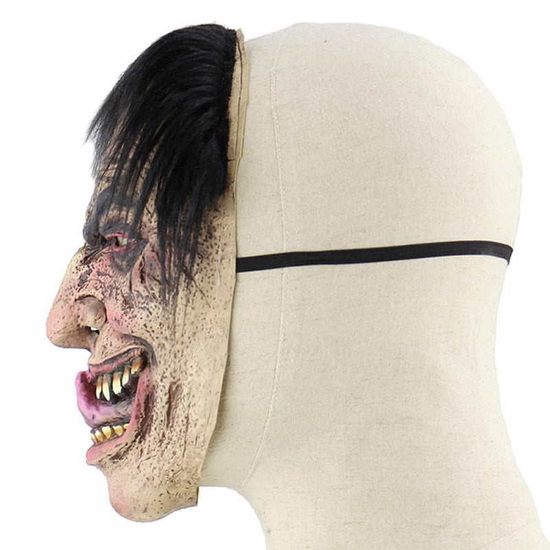 Halloween Mask, Men'S Creepy Scary Horrific Mask Funny Latex Mask for Halloween Costume Party Cosplay Props