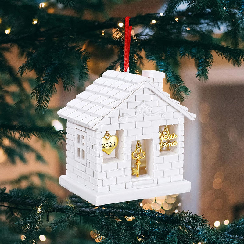 New Home Housewarming Gift 2023, Christmas Ornament Gifts House Warming Presents Keepsake for New Home Owner, New House Buyer, Moving House Friend  Hotme New Home 2023 (3D)  