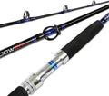 Fiblink 1-Piece/ 2-Piece Saltwater Offshore Trolling Rod Big Game Rod Conventional Boat Fishing Pole Sporting Goods > Outdoor Recreation > Fishing > Fishing Rods Fiblink 1-Piece 5'6" - 80-120lbs 