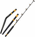 Fiblink Bent Butt Fishing Rod 2-Piece Saltwater Offshore Trolling Rod Big Game Roller Rod Conventional Boat Fishing Pole Sporting Goods > Outdoor Recreation > Fishing > Fishing Rods Fiblink 6' Bent Butt & Straight Butt  