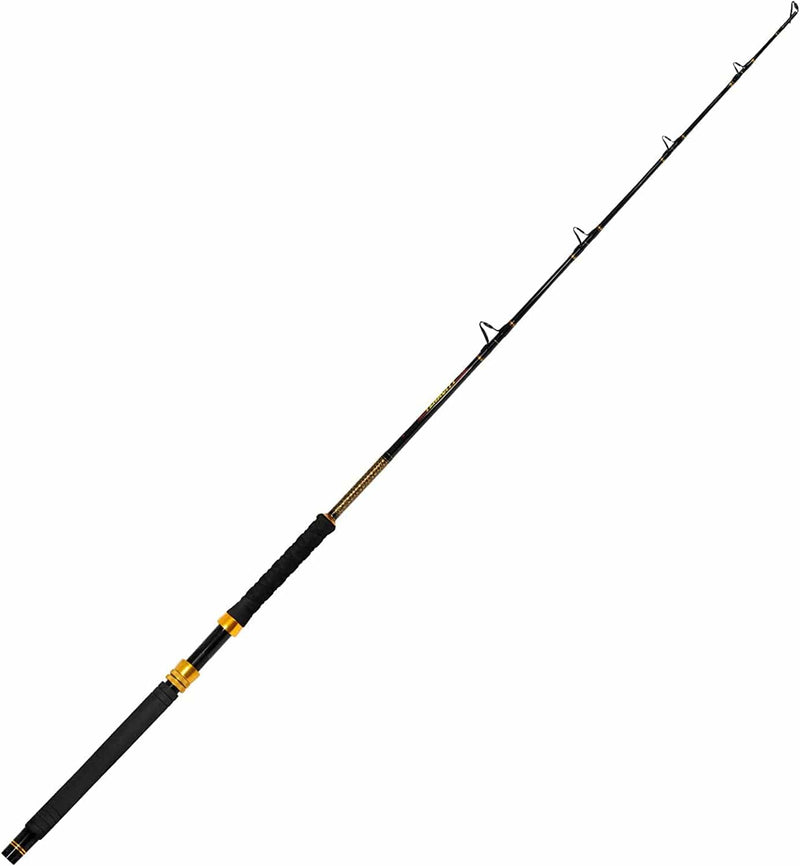 Fiblink Fishing Trolling Rod 1 Piece/2 Piece Saltwater Offshore Rod Big Name Heavy Duty Rod Conventional Boat Fishing Pole (30-50Lbs/50-80Lbs/80-120Lbs) Sporting Goods > Outdoor Recreation > Fishing > Fishing Rods Fiblink   