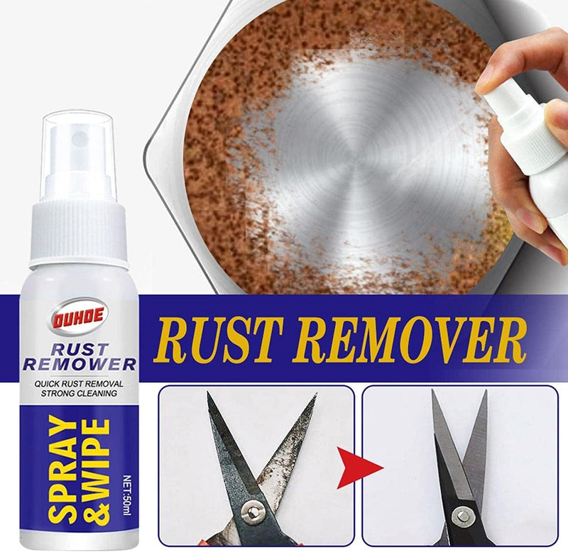 Fineshelf Rust Remover,Rust Spray anti Oxidation Cleaning Detergent,Fallout Rust Remover Spray Detailing Car Cleaner,Rust Dissolver Metal Cleaner and Conditioner 30/50 Ml Generic
