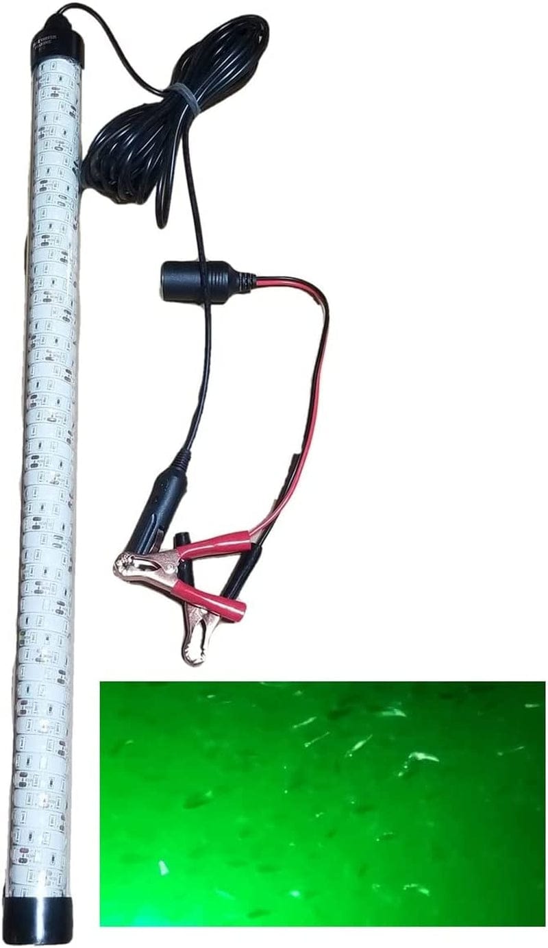 Fire Water Marine 12V 25" MAXX LED Green Underwater Submersible Night Fishing Light 120 WATT -10,000 LUMENS: Crappie Shad Squid Shrimp Home & Garden > Pool & Spa > Pool & Spa Accessories Fire Water Marine   