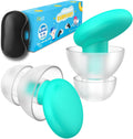 Fitciz Ear Plugs for Swimming Adults, 2 Pairs Swim Ear Plugs, 2 Sizes S+L in 1 Box with Delicate Case, Comfortable Waterproof Swimming Earplugs for Men and Women, Swimmers, Water Pool Shower Bathing Sporting Goods > Outdoor Recreation > Boating & Water Sports > Swimming Fitciz Green for Kid  