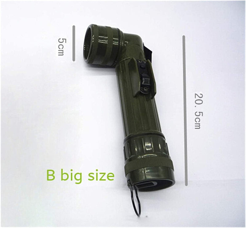 Flashlight Focus Portable Led Torch Flash Light Lamp Self Defense Lampe Torche Searchlight for Camping (Body Color : a Small Size) Hardware > Tools > Flashlights & Headlamps > Flashlights YXYX   