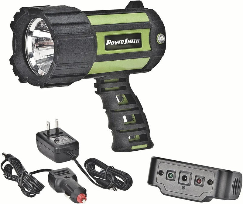 Floating 700 Lumen Waterproof Rechargeable Lithium-Ion Battery-Powered LED Spotlight Flashlight with Ergonomic Handle and Charger (PSL10700W)
