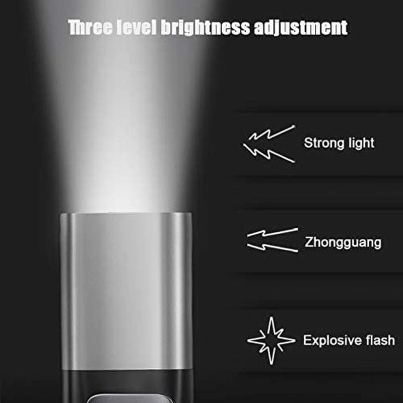 Flykee USB Rechargeable Torches,Rechargeable Flashlight Super Portable Super Bright Torch 3 Modes for Camping Biking Walking Hardware > Tools > Flashlights & Headlamps > Flashlights Flykee   