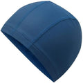 Flyusa FZBNSRKO Candy Color Waterproof High Elastic Lycra Swim Caps with PU Coat PU Swimming Cap for Men and Women Long Hair Sporting Goods > Outdoor Recreation > Boating & Water Sports > Swimming > Swim Caps Flyusa Dark Blue  