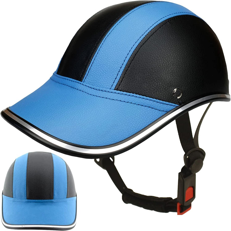 FROFILE Bike Helmet for Men Women - Urban Baseball Hat Style Safety Mountain Road MTB Ebikes Bicycle Helmet Cap for Adults Youth Sporting Goods > Outdoor Recreation > Cycling > Cycling Apparel & Accessories > Bicycle Helmets FROFILE Blue Helmet Medium 