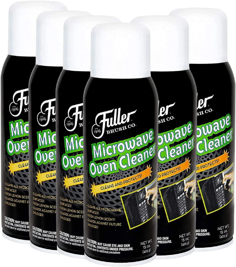 Fuller Brush Microwave Oven Cleaner -No Fume Commercial Micro Foam Cleaning Spray & Deodorizer for Convection Ovens & Turbo - Clean, Odor & Grease Free Kitchen Appliances Home & Garden > Household Supplies > Household Cleaning Supplies Fuller Brush Company 1 Count (Pack of 6)  
