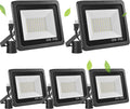 Fyngntny 50W LED Flood Light Outdoor Plug in LED Work Light with Plug, IP65 Waterproof Exterior Security Lights, 6500K Daylight White outside Floodlights for Playground Yard Stadium Lawn Garden Home & Garden > Lighting > Flood & Spot Lights Fyngntny 50W 5 Pack 
