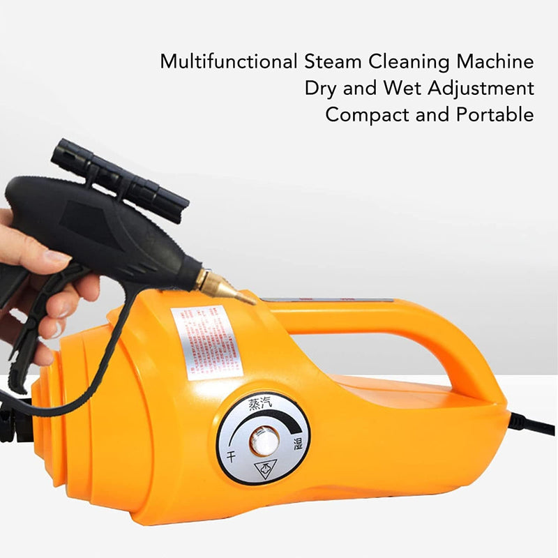 Garosa 120℃ High Pressure Steam Cleaner Portable Handheld Steam Washer High Temperature Pressurized Cleaning Machine with 4 Brushes for All Kinds of Home Appliances Home & Garden > Household Supplies > Household Cleaning Supplies Garosa   