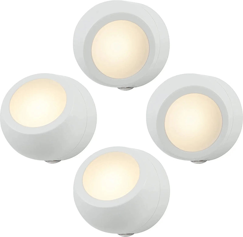GE Rotating LED Night Light, Plug-In, 360° Directional, Dusk-To-Dawn Sensor, Ul-Certified, Energy Efficient, Ideal for Bedroom, Bathroom, Stairs, Hallway, 31533, 2 Pack, White, 2 Count Home & Garden > Lighting > Night Lights & Ambient Lighting Jasco Products Company, LLC 4 Pack  
