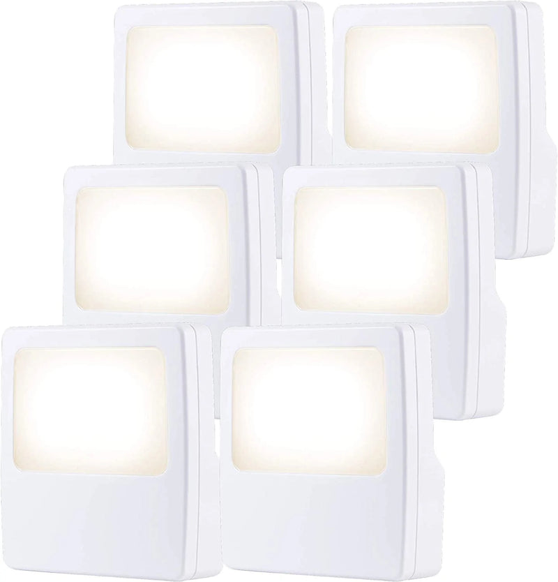 GE White Always-On LED Night Light, Plug into Wall, Compact, Soft Glow, Ul-Listed, Ideal for Bedroom, Nursery, Bathroom, Hallway, 11311, 2 Pack Home & Garden > Lighting > Night Lights & Ambient Lighting GE 6 pack  