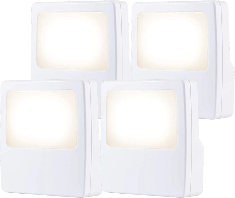 GE White Always-On LED Night Light, Plug into Wall, Compact, Soft Glow, Ul-Listed, Ideal for Bedroom, Nursery, Bathroom, Hallway, 11311, 2 Pack Home & Garden > Lighting > Night Lights & Ambient Lighting GE 4 pack  