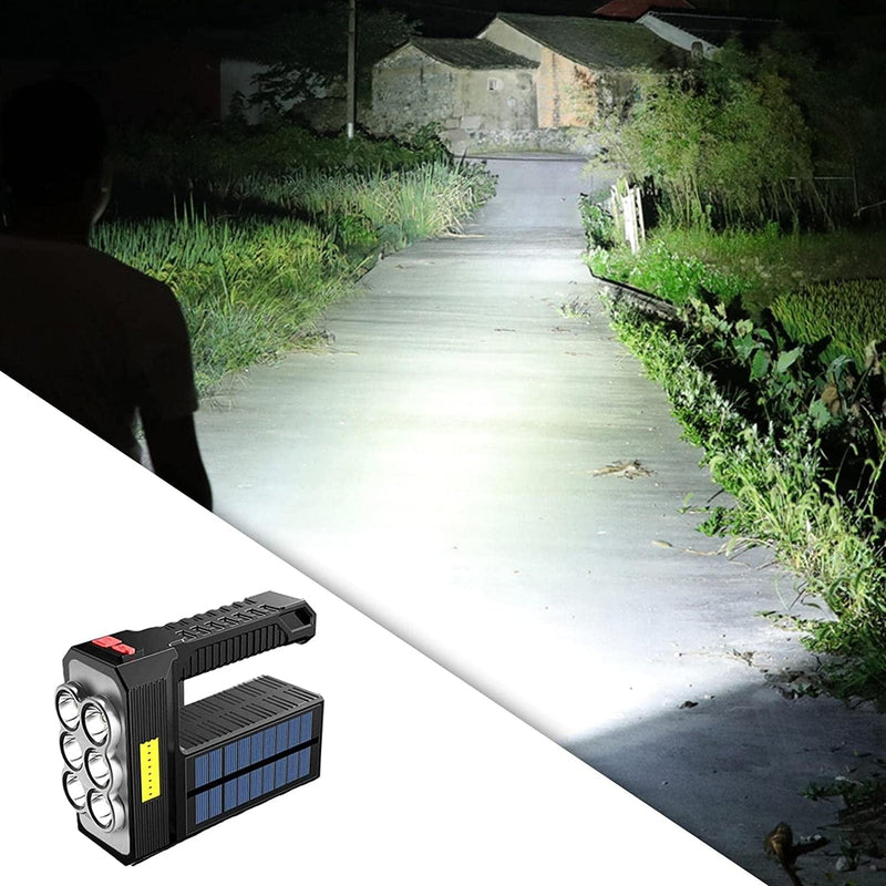 Generic -Bright 4 Light LED Flashlight with High Brightness For, Outdoor Hand Torches, 6 Power Hardware > Tools > Flashlights & Headlamps > Flashlights Generic   