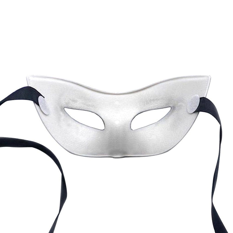 Gentleman Style Half Face Mask Solid Color Halloween Party Cosplay Costume Prop for Men Apparel & Accessories > Costumes & Accessories > Masks RXJ826-   