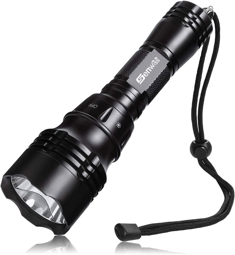 Genwiss Dive Light, Diving Flashlight Underwater Lights Scuba Diving Flashlight, 1000 Lumens Underwater 80M Flashlight for Diving Activities, Torch Light with Rechargeable Battery and USB Charge Home & Garden > Pool & Spa > Pool & Spa Accessories Genwiss   
