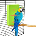 GIFANK Bird Heater for Cage Bird Perch Stand Warmer Snuggle up for African Grey, Parakeets, Parrots, Small Birds 12V 3.3"X6"
