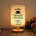 Gifts for Daughter from Mom- Table Lamp for Daughter, Night Light Christmas Birthdays Wedding Graduation Gifts- Idea Gifts for Daughter Home & Garden > Lighting > Night Lights & Ambient Lighting WSYEAR Daughter Lamp  