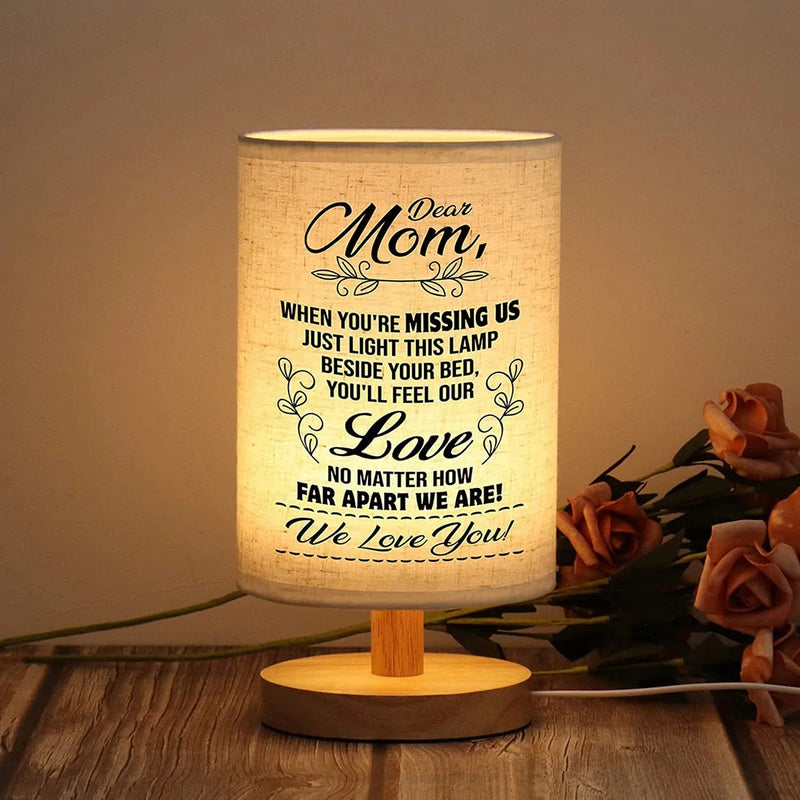 Gifts for Daughter from Mom- Table Lamp for Daughter, Night Light Christmas Birthdays Wedding Graduation Gifts- Idea Gifts for Daughter Home & Garden > Lighting > Night Lights & Ambient Lighting WSYEAR Dear mom  