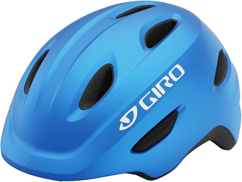 Giro Scamp Youth Recreational Cycling Helmet Sporting Goods > Outdoor Recreation > Cycling > Cycling Apparel & Accessories > Bicycle Helmets Giro Matte Ano Blue X-Small (45-49 cm) 