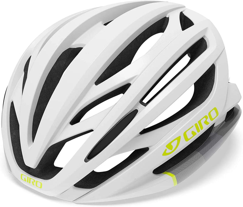 Giro Seyen MIPS Adult Road Cycling Helmet Sporting Goods > Outdoor Recreation > Cycling > Cycling Apparel & Accessories > Bicycle Helmets Giro White/Grey/Citron (2020) Small 