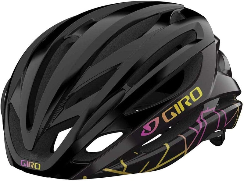 Giro Seyen MIPS Adult Road Cycling Helmet Sporting Goods > Outdoor Recreation > Cycling > Cycling Apparel & Accessories > Bicycle Helmets Giro Black Craze (Discontinued) Medium (55-59 cm) 