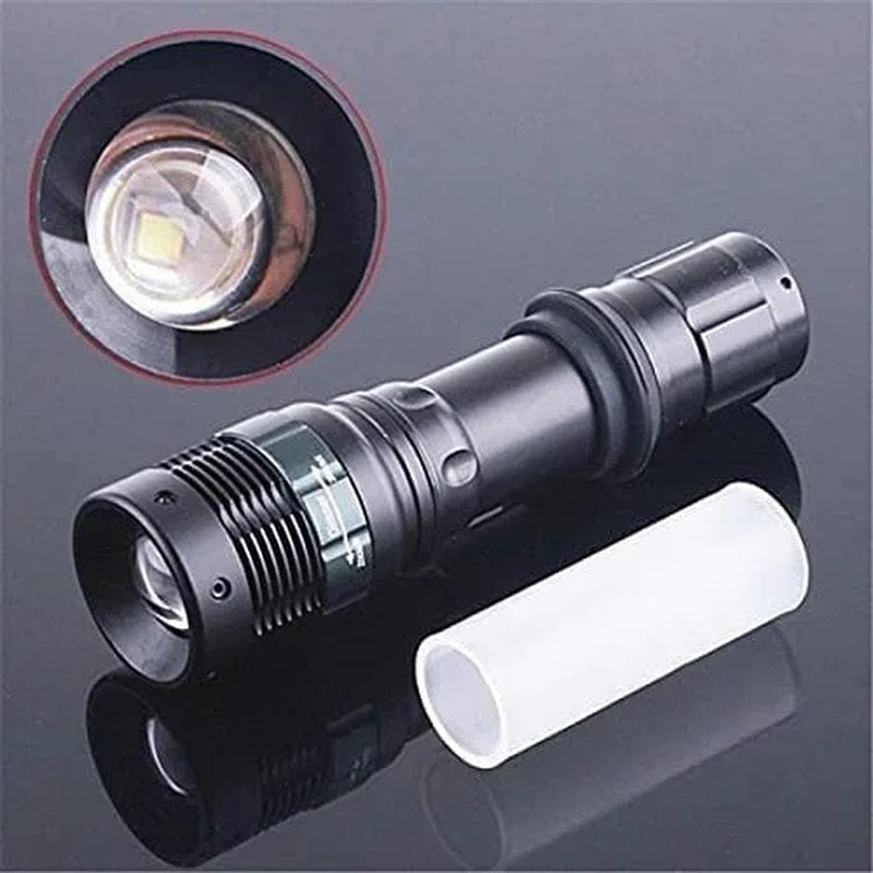 GIZDA Lumen LED Flashlight Zoomable Flashlights Convex Lens Torches Light Lamps Penlight Easy to Carry Hardware > Tools > Flashlights & Headlamps > Flashlights GIZDA   