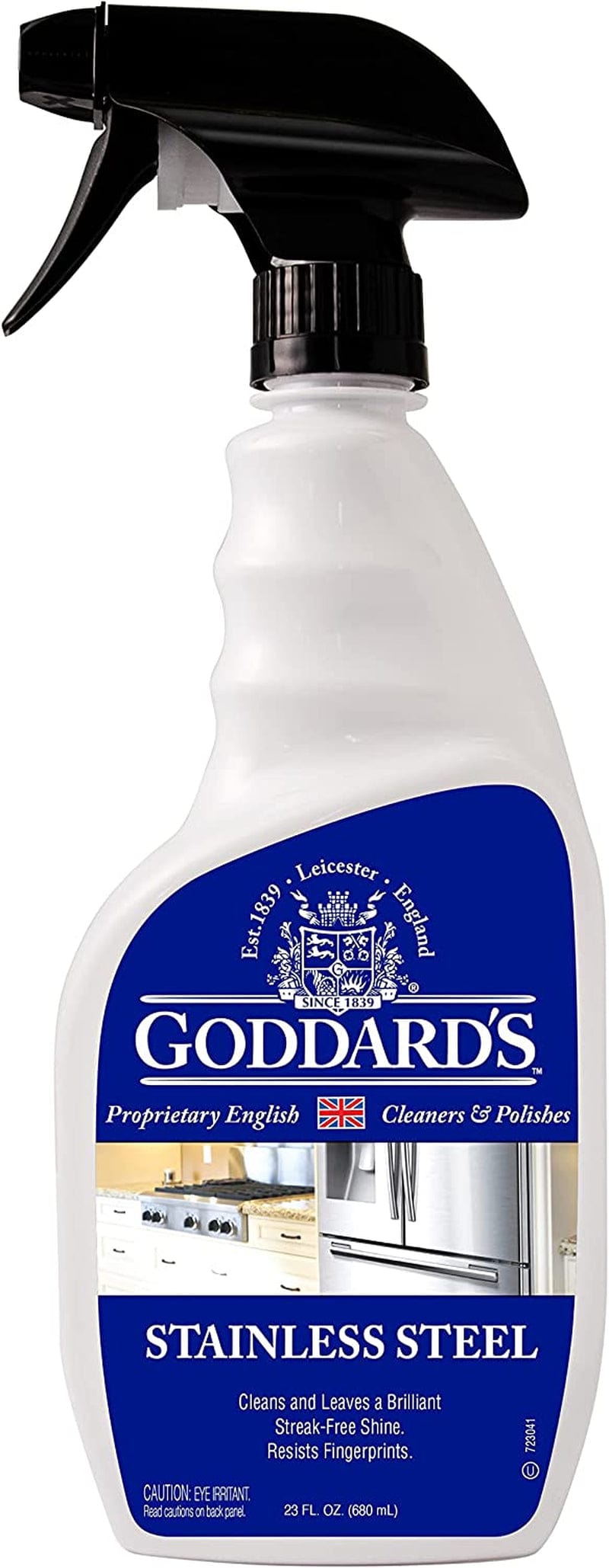 Goddard'S Stainless Steel Cleaner Spray – Non-Abrasive Stainless Steel Kitchen Sink, Appliances & Dishwasher Cleaner to Remove Stains & Grease – Stainless Steel Household Cleaning Supplies (23 Oz) Home & Garden > Household Supplies > Household Cleaning Supplies Goddards 23 Fl OZ  