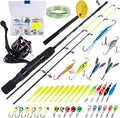 Goture Ultralight Ice Fishing Rod with Cork Handle, 28/32 Inch Ice Spinning Rod, High Visibility Twin Tip Ice Fishing Pole, 2 Different Actions in One Rod - Graphite & Fiberlass Sporting Goods > Outdoor Recreation > Fishing > Fishing Rods Goture #4: 32" Ice Rod Kit - ML /M - Graphite  
