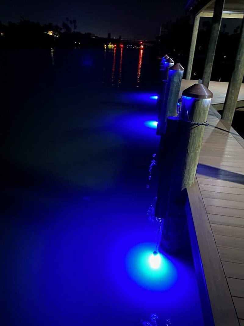 Green Blob Outdoors Blue Underwater Fishing Light 15000 Lumen Made in Texas Home & Garden > Pool & Spa > Pool & Spa Accessories Green Blob Outdoors   