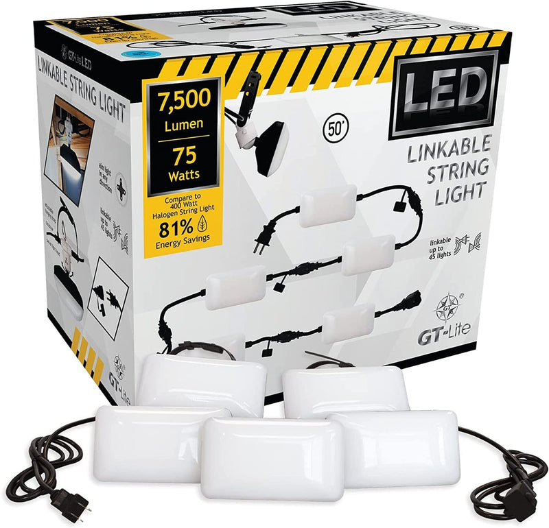 Gt-Lite 50' LED String Light Set Home & Garden > Lighting > Light Ropes & Strings GT-Lite 75.0 Watts  